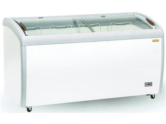 Congelatore a pozzetto vetri curvi scorrevoli CG 509A litri 475